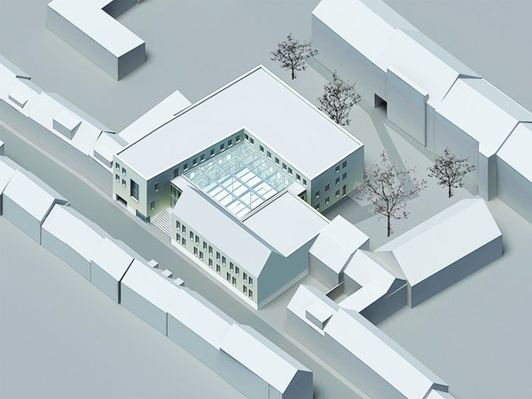 Haldensleben, Ein Haus Für Alle (FHFA), Entwurf Isometrie Haldensleben, Ein Haus Für Alle (FHFA), Entwurf Isometrie