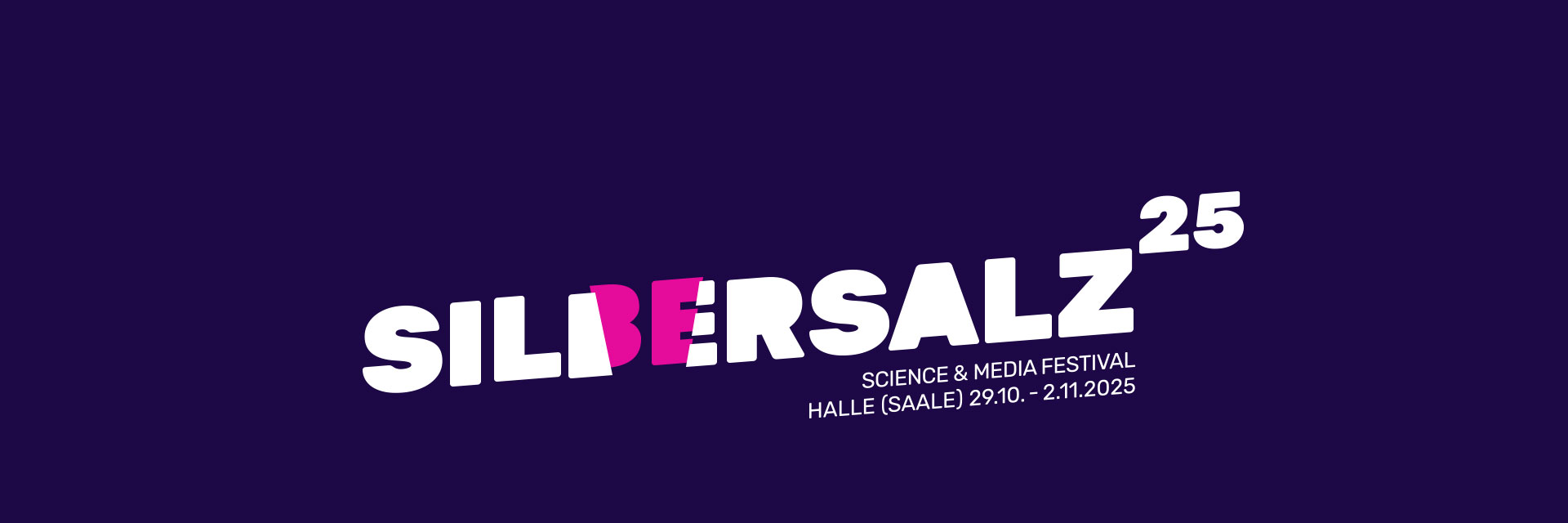 Titelmotiv Silbersalz Festival Titelmotiv Silbersalz Festival